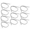 10Pcs NTC Temperature Sensor PVC Epoxy Resin Temp Thermal Thermistor Probe for Automobiles 500mm