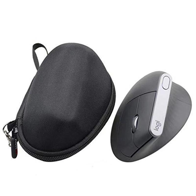 Bezdrátová myš Úložná taška Herní ochranné pouzdro Kompatibilní s Logitech Mx Vertical/Lift Vertical Mouse Černá úložná taška