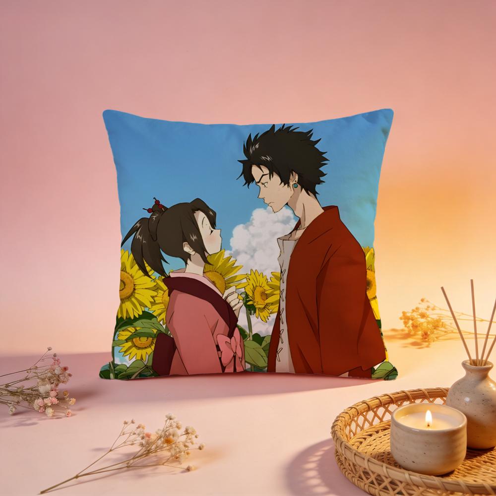 

Trendy SSamurai Champlooing Cushion Cover Comfortable Durable Pillow Cover MultiScene for Home Office Car Sofa 30X30cm