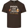 Pool and Beer Thats Why Im Here Unisexs Light Cotton TShirt