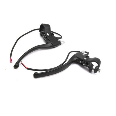 ACROPIX Left and Right Universal Wiring Handlebar Brake Levers for Motorcycle Scooter Black 2pcs