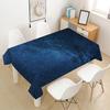 Galaxy Tablecloth - Elegant Starry Sky Design, Starry Night Sky Pattern, Durable Fabric, Suitable for Dining Table, Partyxzj