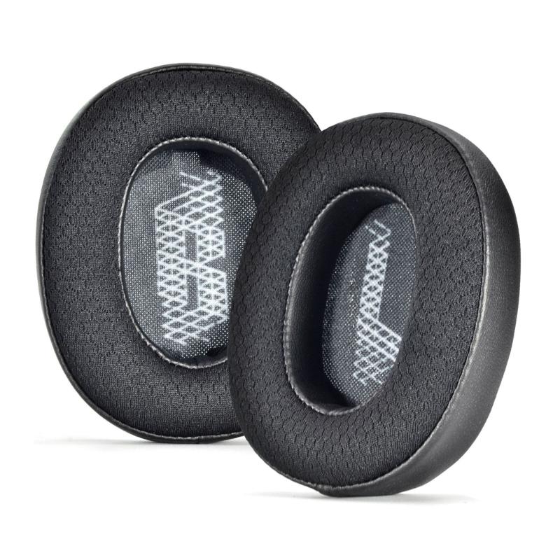 

1 Pair Gaming Earpads Cushion Soccer Mesh PU Leather Earmuffs for LIVE500BTNC 500BT Headphones Repair 1