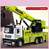 Rescue Hook Crane Trailer Vehicle Model With Inertia Control For Collectors And Kids
