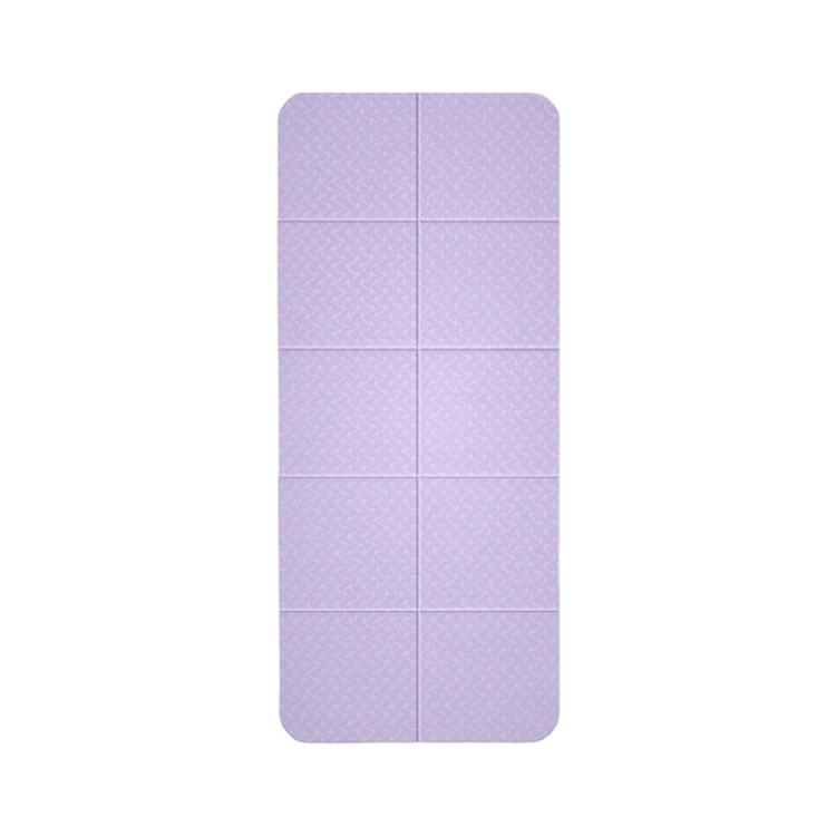 Foldable Travel Yoga Mat Lightweight Gym Mat Fitness Training Pilates Exercise Mat In/Outdoor Workout Yoga Mat for Women