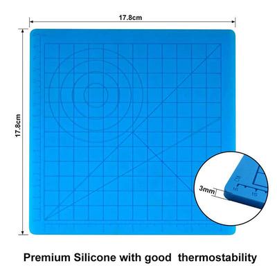 3D Printing Pen Silicone Design Mat with Heat-Resistant Finger Cots for Creative DIY Drawing