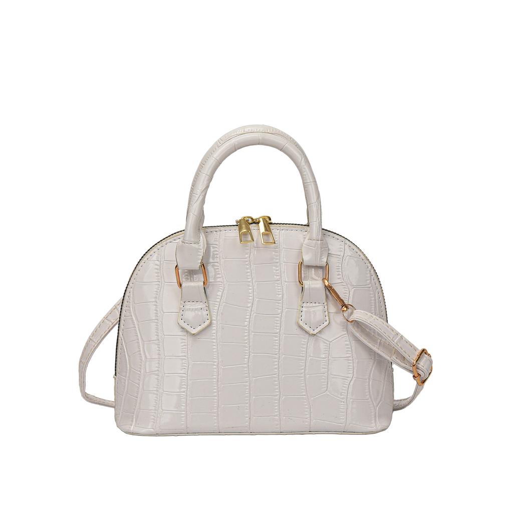 Trendy Textured Women's Bag 2025 New Crocodile Pattern Shell Versatile Shoulder Underarm Bag Women's Hand Bag