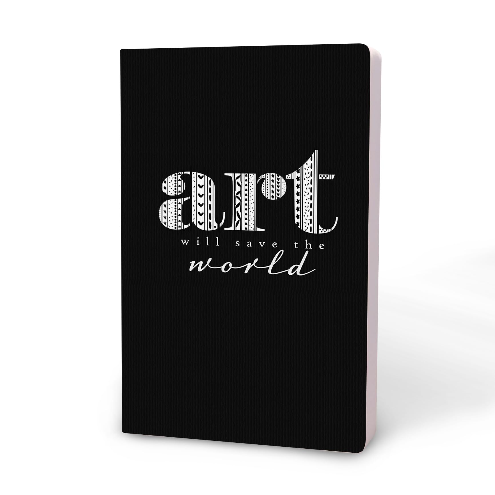 Factor Notes 100 Gsm A5 Notebook: Plain | 144 Pages (Art Will Save The World) a5