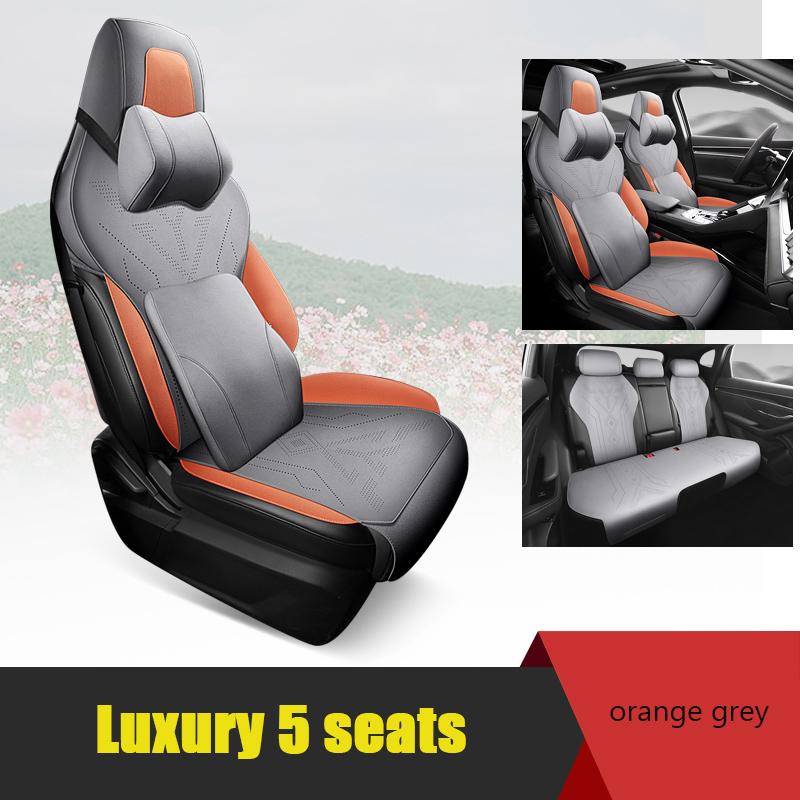 Premium Suede Car Seat Cover Pads For BYD Song Plus 2020-2025 Accessories Breathable Seat Cushion All Seasons Ptotection Mats