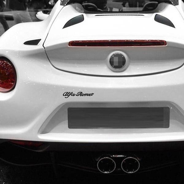 Car Stickers Metal Personality Side Micro Chapter Body Stickers Car Rear Stickers For Alfa Romeo 155 159 MYTH Juliana GT 147