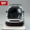 MINI GT 1:64 Nissan GTR 2024 Brilliant White Pearl Alloy Car Model 1045
