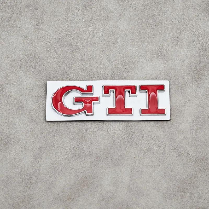 Horké 3D kovové logo GTI Znak Zadní kufr Samolepka Pro Volkswagen VW Golf 4 5 6 7 3 MK2 MK3 MK4 Mk5 Polo Tig