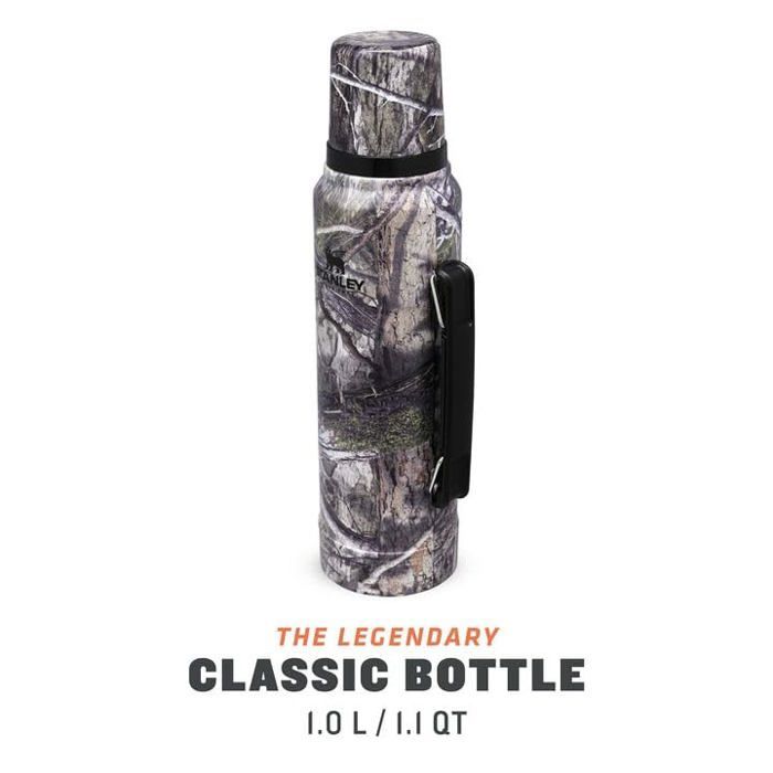 Bouteille Isotherme - Stanley - Classic Bottle - 1,0 L - Acier inoxydable - Country DNA Mossy Oak