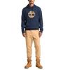 Timberland Sweatshirts Men's Blue Hooded Moderate Regular TB0A69H74331