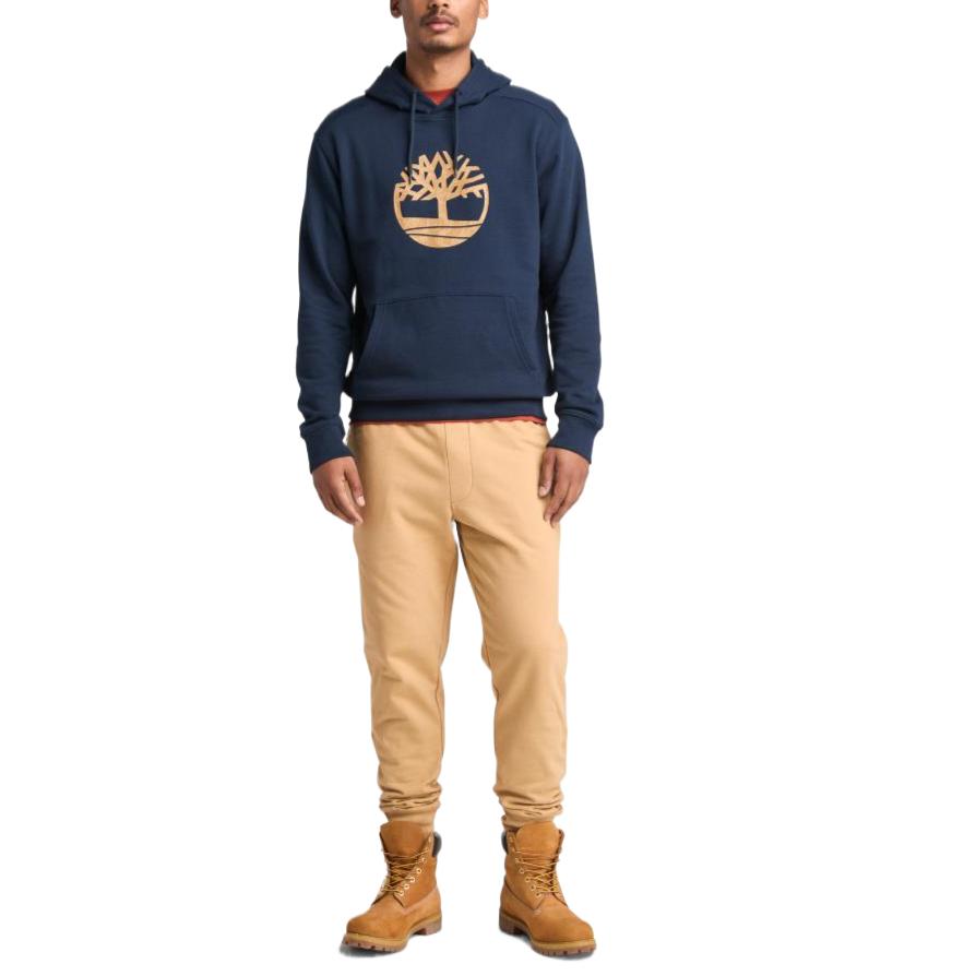 Timberland Sweatshirts Men's Blue Hooded Moderate Regular TB0A69H74331