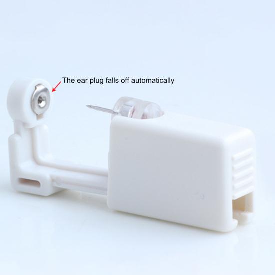 1 Set Ohrlochstecher Stecker Einweg-Piercing Tragbares Schmerzfreies Schnelles Piercing-Gerät für den Alltag