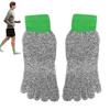 Five Finger Athletic Socks Anti-Cut Lightweight Socks Breathable Socks For Hiking Running Rock Climbing Beach Outdoor Work