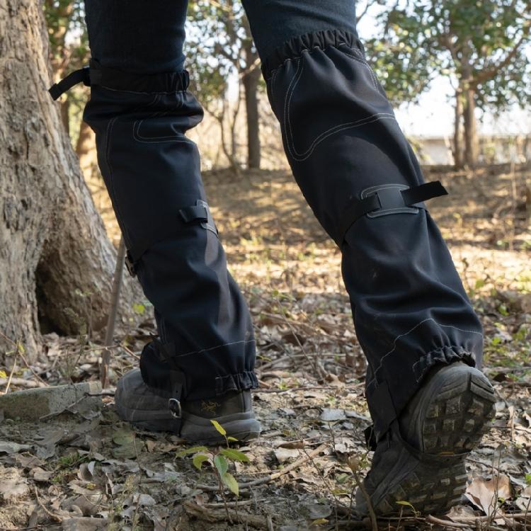 Multipurpose Snake Resistant Leg Guards Adjustable Straps Lightweight Water Resistant Shoe Gaiters For Hiking Farm Work