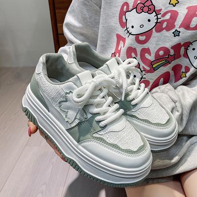 High-value Casual Shoes Ins Trendy Autumn and Winter New Models Increase Height and Light Sports