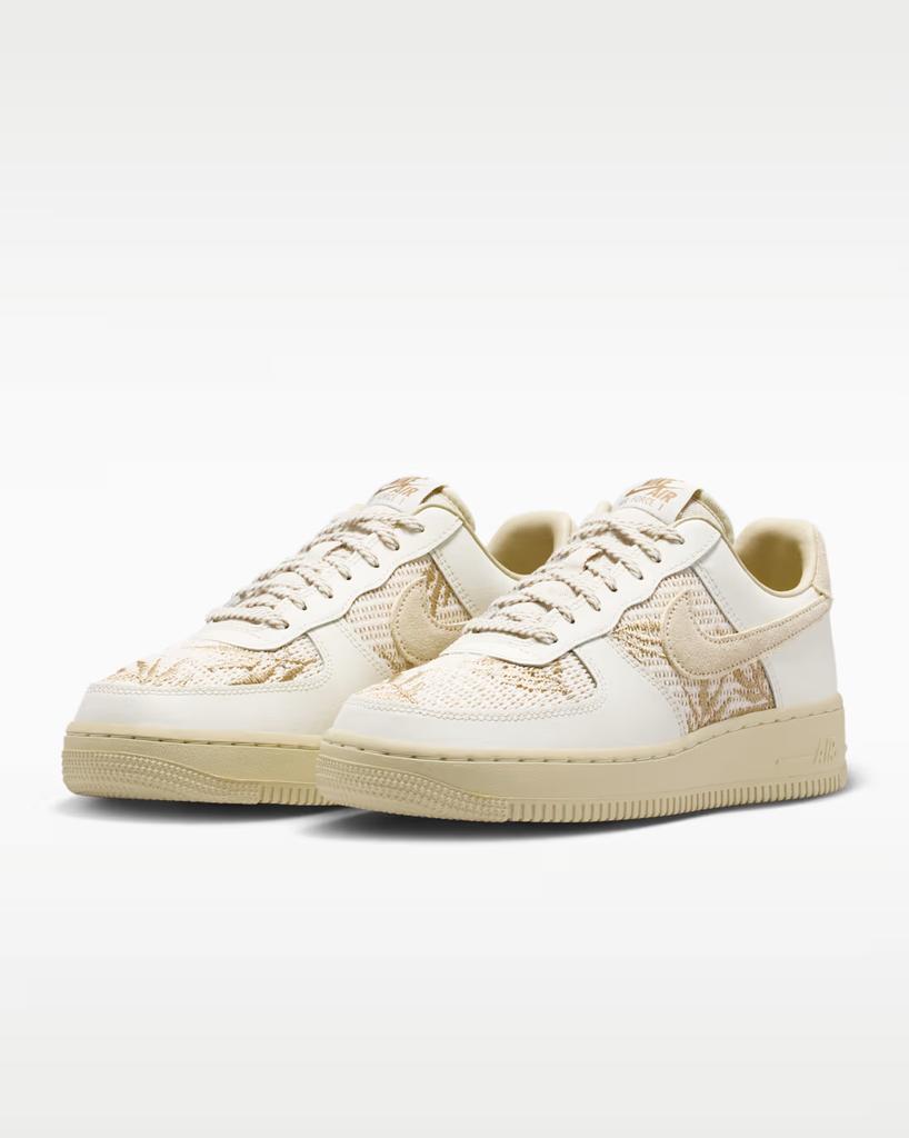 IW2347-002 Nike Air Force 1 Low Linen (Women's)