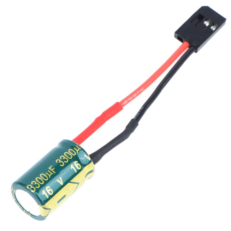 16V Large Capacitor Voltage Protector 1/3/5P A3 Flight Control Receiver Surge Protector for FPV Drone Repair Replacement