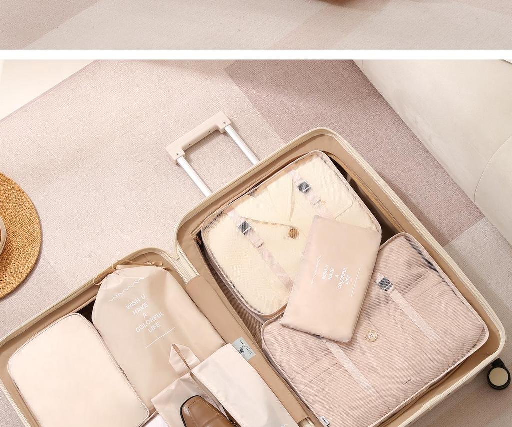 Travel Storage Set: Toiletries, Underwear, Socks, Shoes, and Clothes Organizer