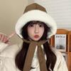 Retro European Windproof Suede Pilot Hat: Versatile Unisex Lei Feng Style for Autumn/Winter