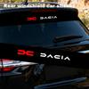 Autocollants décoratifs pour pare-brise avant de voiture Pour Dacia Duster Logan Sandero Lodgy Dokker Stepway Mcv 2 Solenza Largus 1300
