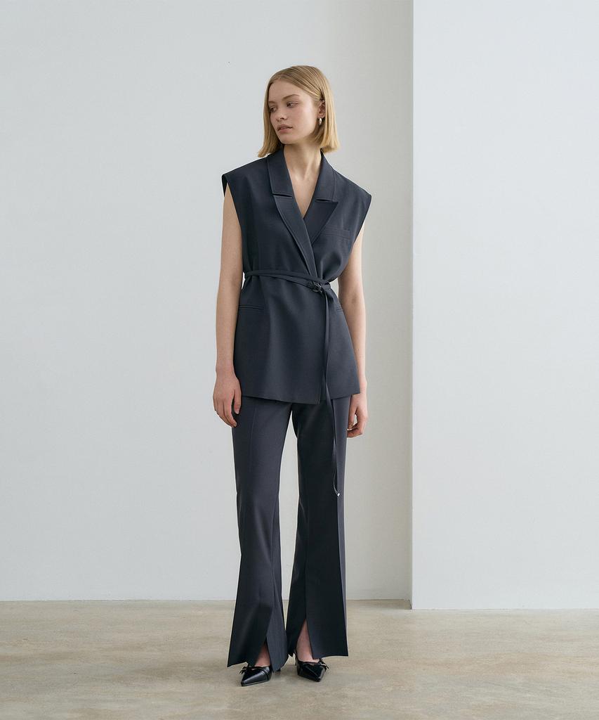 RENEJ Slim Boots Cut Trousers