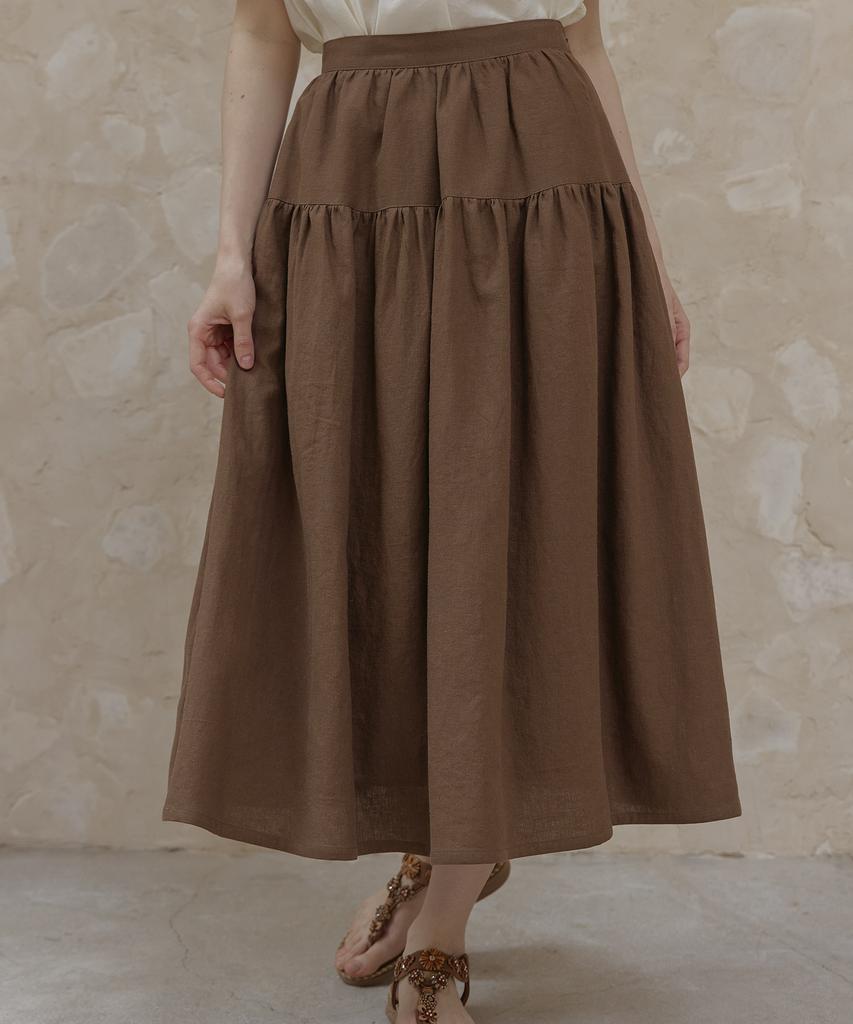 Tina Blossom Natural Skirt