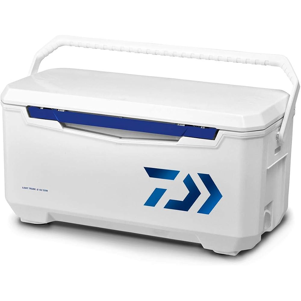 Daiwa Light Trunk Alpha GU3200 Cooler Box Blue 32 Liter Fishing Storage Container