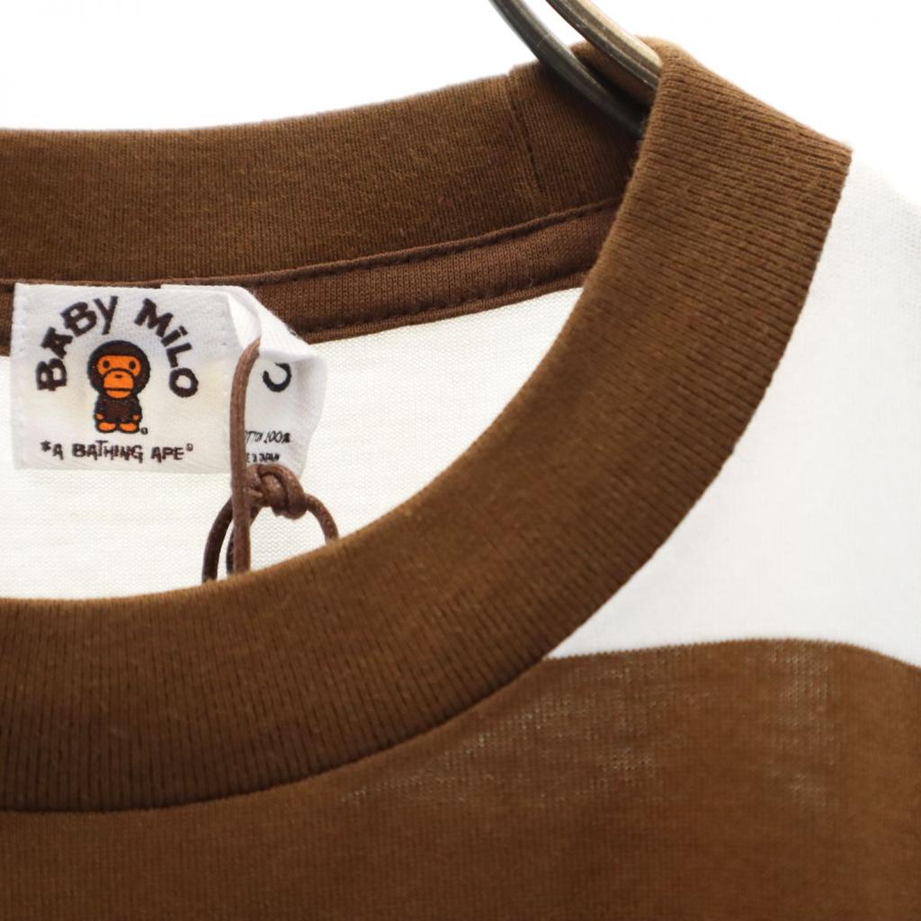 Sin usar A BATHING APE hecho en Japón Camiseta de manga corta S Baby Milo Hombre Usado