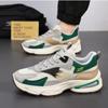Fashion 2024 Men's Sneakers Mesh Breathable Casual Running Shoes Tennis Training Shoes for Men Lace Up Platform Shoes Zapatillas Hombre