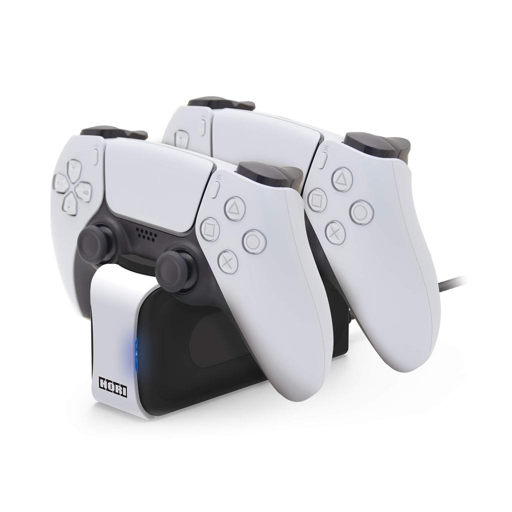 [PS5 Compatible] DualSense™ Wireless Controller Charging Stand Double for PlayStation®5 [Sony Licensed Product]