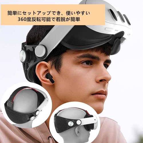 LICHIFIT Soft Head Strap for Meta Quest 3/3S, Comfortable, Soft Cushioned, Lightweight and Breathable, Replacement for Elite Straps, VR Hardware Acces