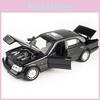 W140 132 Benz Classical Toy Car Model Diecast Alloy Cars With Sound Light Gift