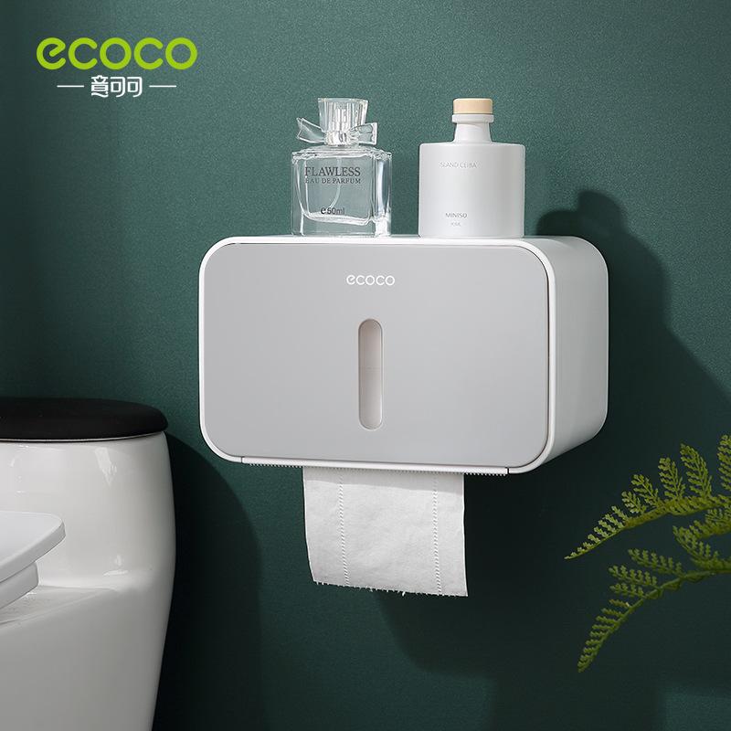 Toilet Paper Box Toilet Tissue Box Toilet Toilet Paper Storage Rack Toilet Wall-Mounted Bathroom Tissue and Toilet Paper Dispenser