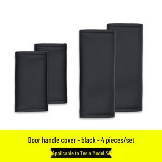 

Tesla Model 3/Y/3+ Door Handle Protector Sleeve - Interior Accessory чорний