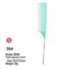 Barber Shop Sectioning & Dyeing Highlight Comb Set - Steel Needle and Fine Teeth, Heat-Resistant, Pointed Tail
