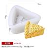 Creative Cheese Shaped Silicone Cake Molds Kitchen Baking Tools Mousse Jelly Silicone Molds Cakes Dessert Mold Pastry Tools