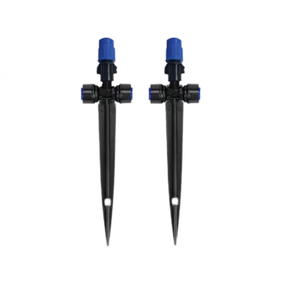 5Pcs 15cm 360degree Sprinkler Tool Quick Insert 8-holes Drippers Atomization Sprayer  Garden