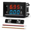 Digitales Voltmeter DC0-100V 10A 50A 100A Voltmeter Amperemeter Spannungsstrommesser LED-Anzeige Elektromobil Motorrad Auto