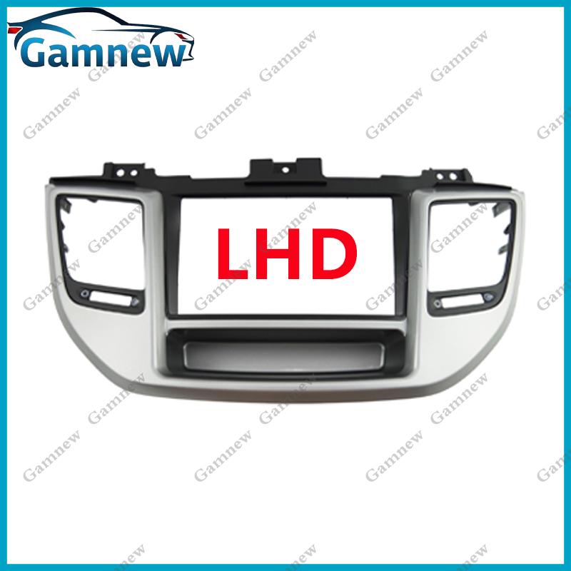 7 Inch Car Frame Fascia Adapter Android Radio Dash Fitting Panel Kit For Hyundai Tucson 2015-2018