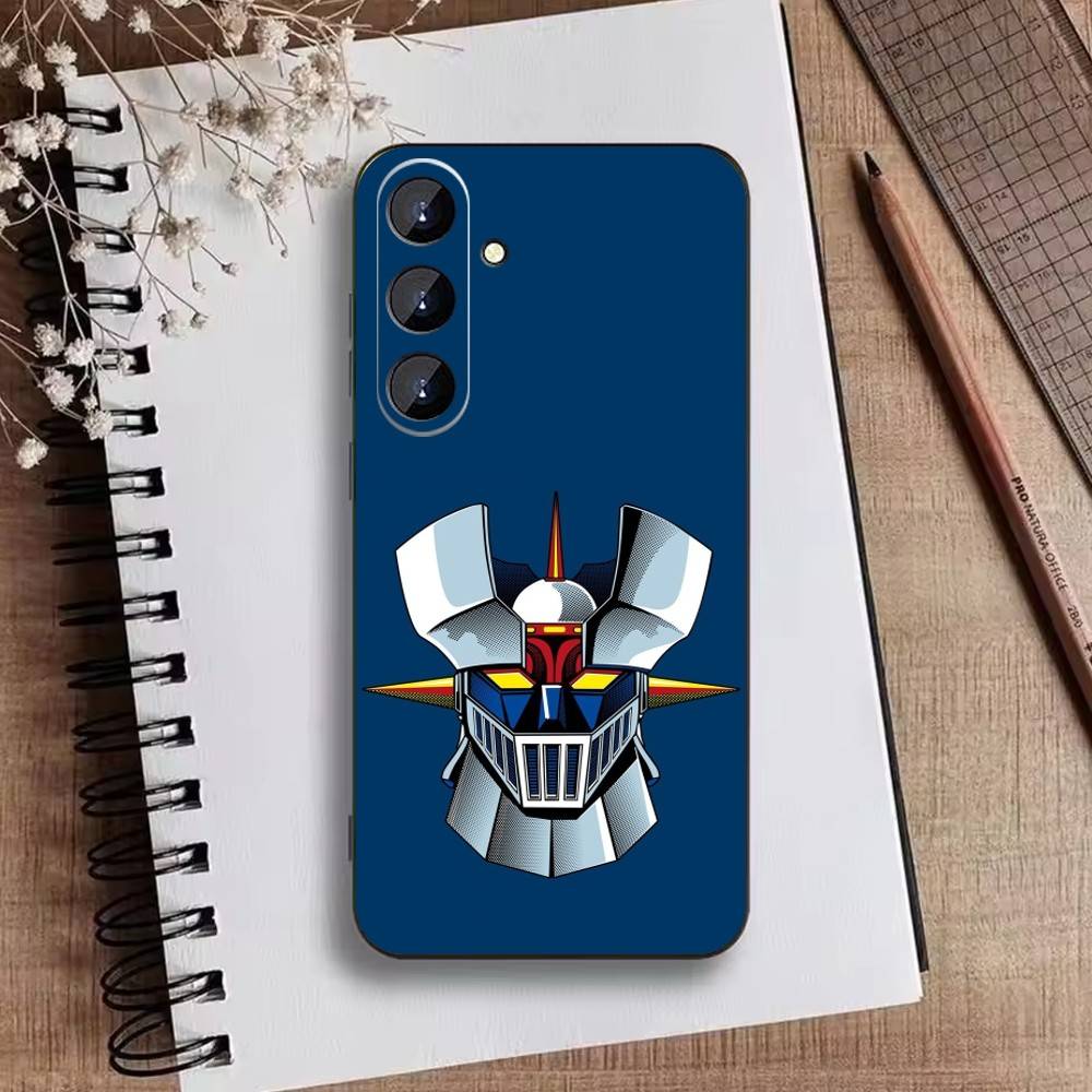 Anime Z-Mazinger Z Phone Case For Samsung Galaxy A73,A21s,A22,A31,A52,A53,A71,A41Soft Black Shell
