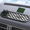 Rotatable Car Dashboard Phone Holder Anti Slip Anti slip Phone Pad Parking Number Plate  Keys