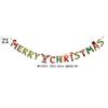 Christmas Banner Christmas Tree Ornaments Merry Christmas Decoration For Home Santa Claus Pendant Xmas Gifts New Year 2025 Gift