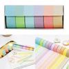 Removable Sticky Tabs Reading Highlighter Strips Flags Sticker Highlighter Tape Marking Sticker Sticky Note Colored Tape
