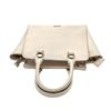Used Rebecca Minkoff 2-way handbag/shoulder bag Avery AveryHandbag Ivory/black leather Women