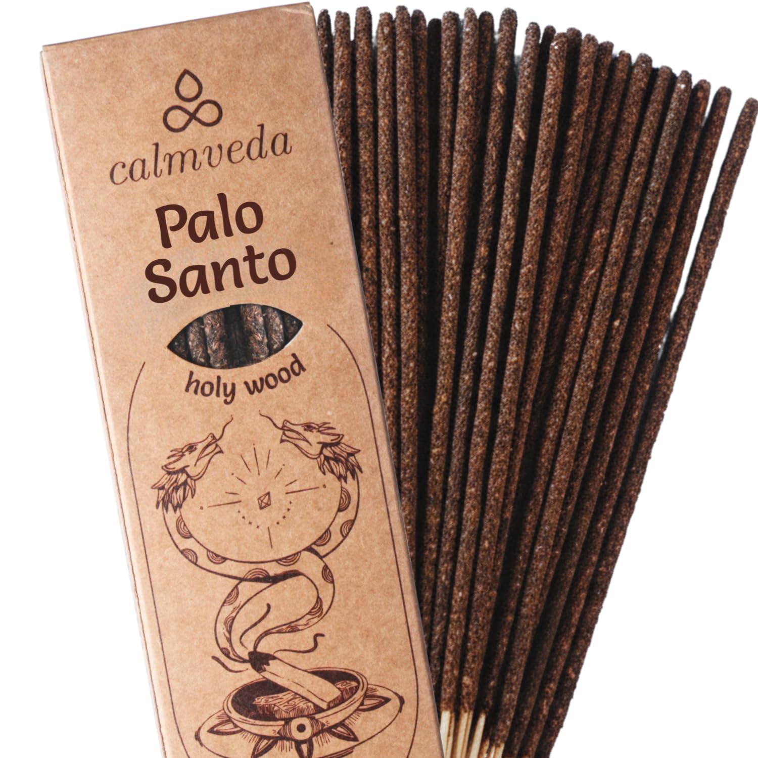 Smudge Palo Santo Sticks Incense - for Energy Cleansing Protection Incense 24+ Sticks, 9 inches