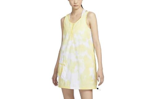 Nike SPORTSWEAR TECH PACK Sleeveless Dresses Women s Lemon DV8486-706 S жёлтый